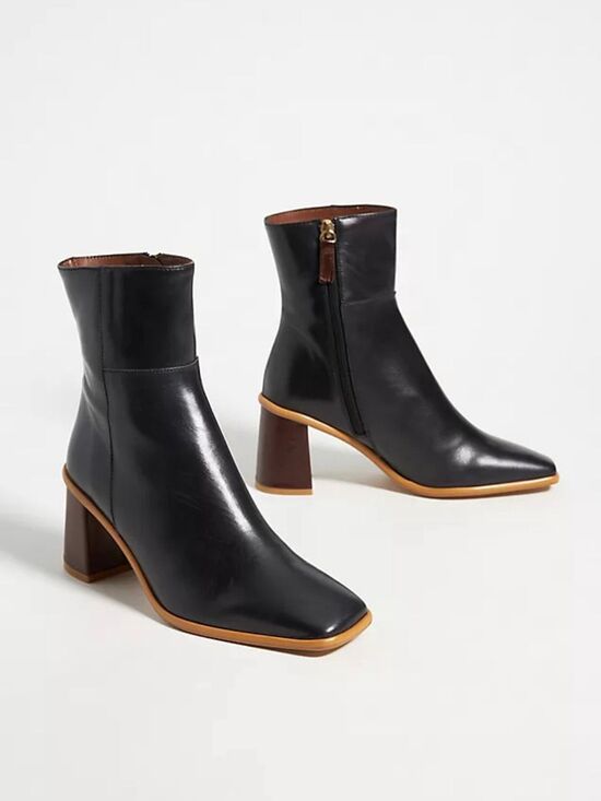 Alohas Shoes - Alohas West Vintage Black Leather Boots 39